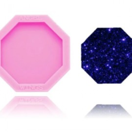 Molde de silicon pop sockets octagonal