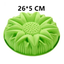 Molde de silicon pastel girasol flor